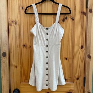 Forever 21 Small beige velvet dress